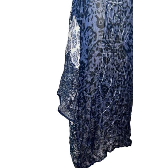 Anthropologie Women's Sweater Cardigan Hooded Tunic Top Linen Cotton Size All sw - Picture 6 of 9